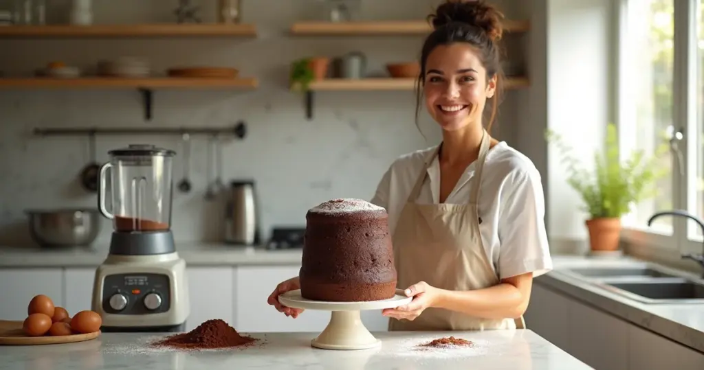 Bolo de Chocolate de Liquidificador: Fofinho e Pronto em 1 Hora Bolo de Chocolate de Liquidificador: Fofinho e Pronto em 1 Hora
