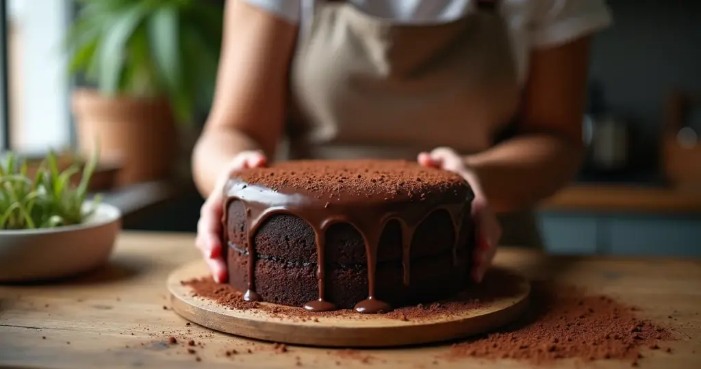 Bolo de Chocolate Fofinho Que Parece Nuvem: A Técnica Que Ninguém Te Conta