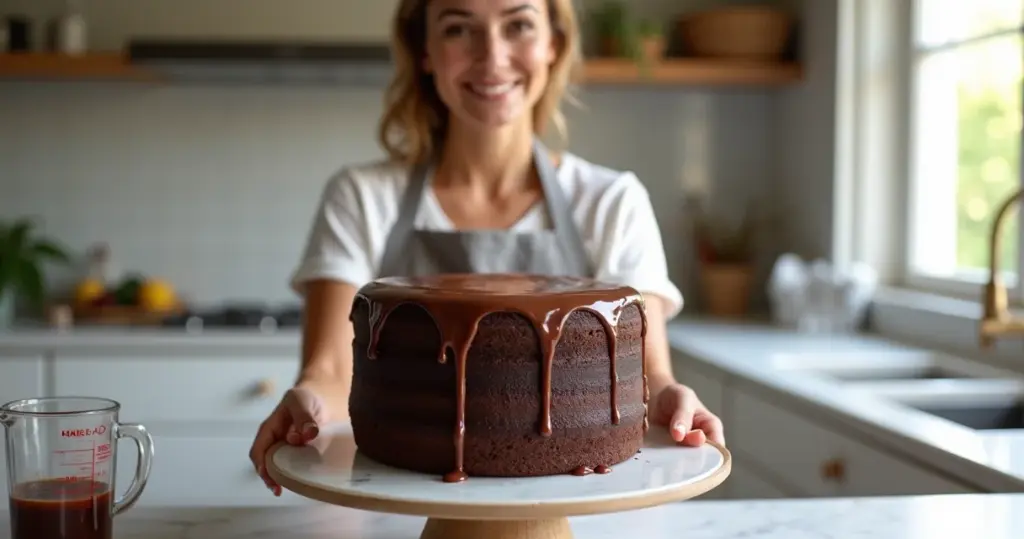 Bolo de Chocolate Fofo: A Técnica da Água Quente Que Ninguém Te Conta Bolo de Chocolate Fofo: A Técnica da Água Quente Que Ninguém Te Conta