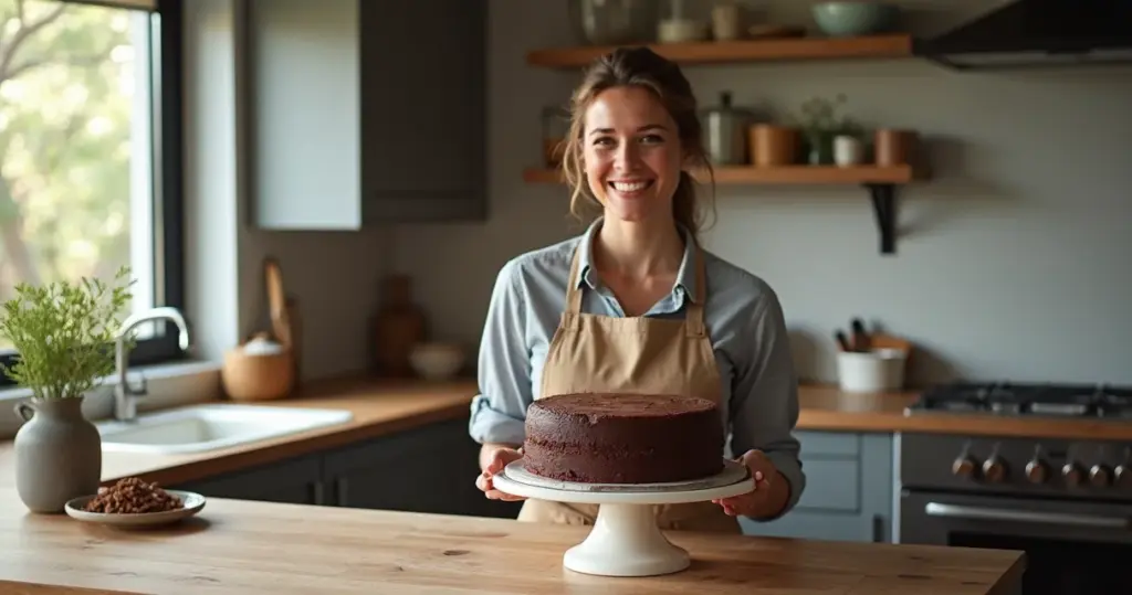 Bolo de Chocolate 1 kg: Úmido e Macio em 50 Minutos (Economize R$ 90)