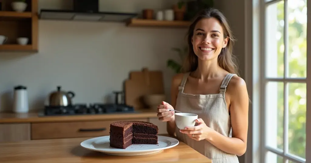 Bolo de Chocolate 100 Cacau: Macio e Equilibrado em 20 Minutos Bolo de Chocolate 100 Cacau: Macio e Equilibrado em 20 Minutos