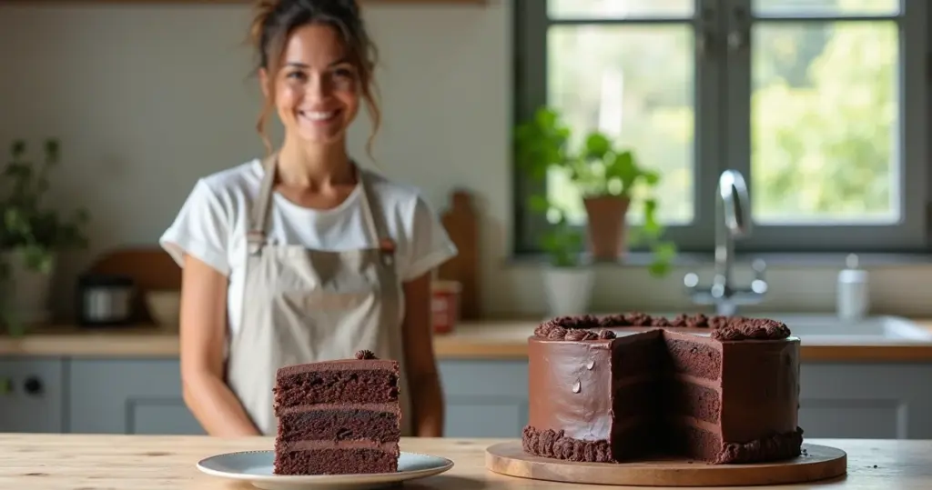 Bolo de Chocolate 2 Camadas: A Técnica que Transforma Caseiro em Chef Bolo de Chocolate 2 Camadas: A Técnica que Transforma Caseiro em Chef
