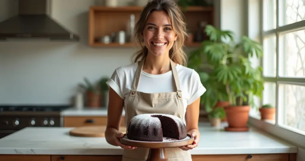 Bolo de Chocolate 3 Copos: Macio por 5 Dias (Truque da Água Quente) Bolo de Chocolate 3 Copos: Macio por 5 Dias (Truque da Água Quente)
