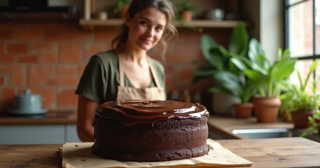 Bolo de Chocolate 4 Xícaras: Fofinho e Estruturado para Recheios Pesados Bolo de Chocolate 4 Xícaras: Fofinho e Estruturado para Recheios Pesados