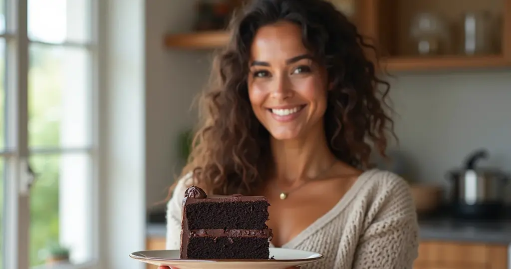 Bolo de chocolate 50 cacau tudo gostoso: intenso, fofinho e sem doçura exagerada