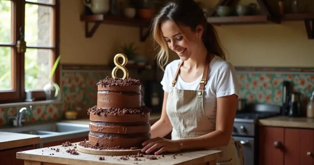 Bolo de Chocolate 8 Anos: Úmido e Fácil em 2 Horas (Receita Caseira) Bolo de Chocolate 8 Anos: Úmido e Fácil em 2 Horas (Receita Caseira)