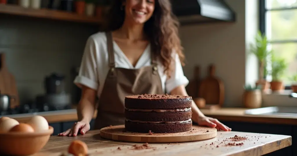 Bolo de Chocolate 8 Ovos: A Massa Alta que Aguenta Tudo