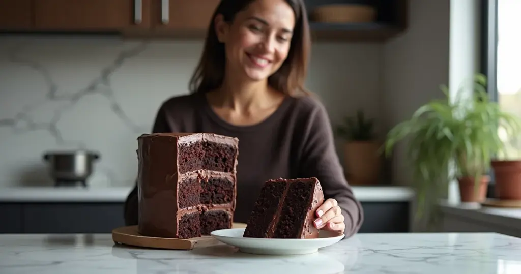 Bolo de Chocolate Alemão: A Textura Que Não Desmancha (Mesmo na Geladeira)