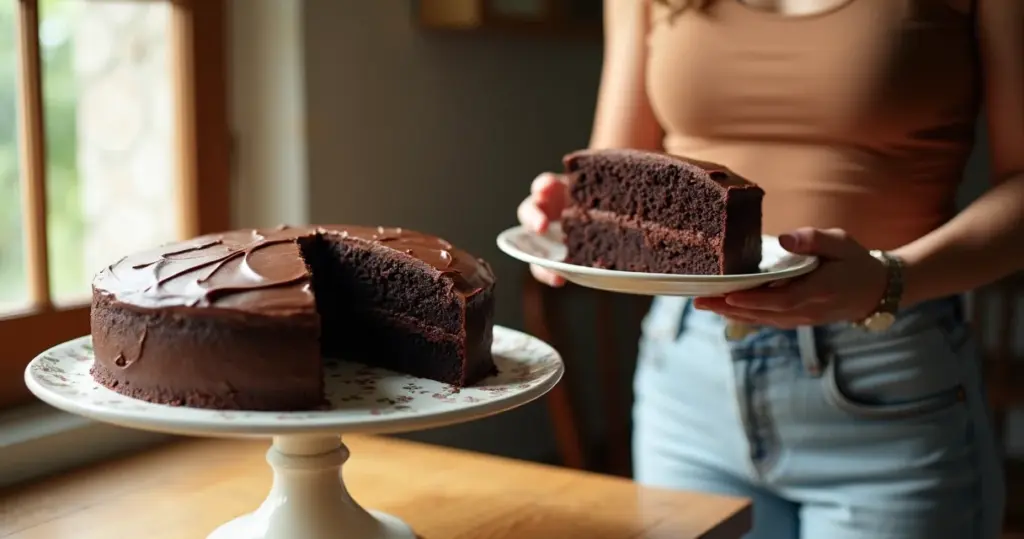 Bolo de Chocolate Anos 90: A Técnica Que Mantém Ele Úmido Por 48h