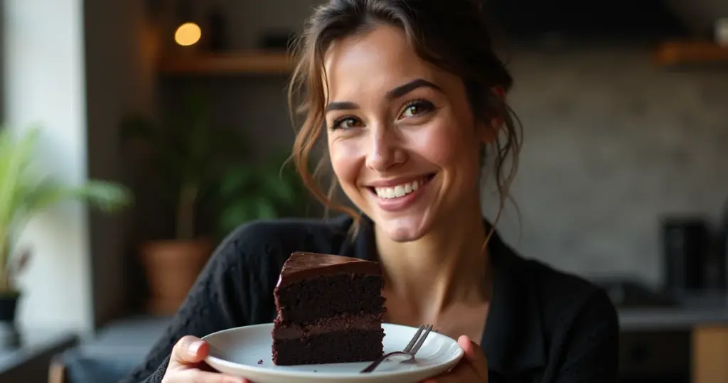 Bolo de chocolate bem escuro: a técnica que deixa ele preto e intenso