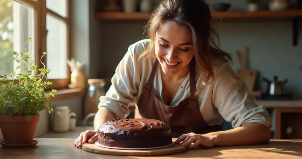 Bolo de Chocolate Bem Fofinho: A Técnica da Água Quente Que Ninguém Te Conta
