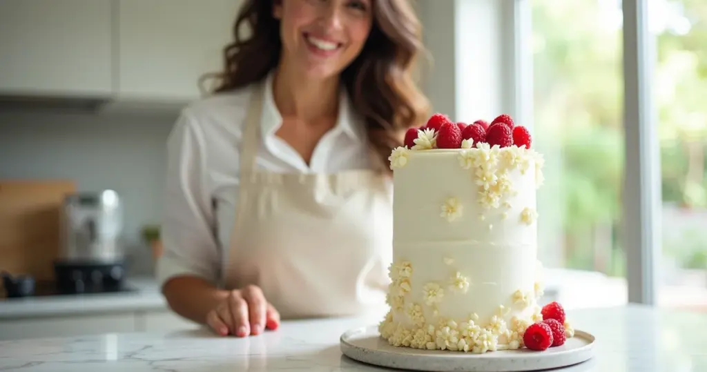 Bolo de Chocolate Branco Fofinho: A Receita que Parece de Confeitaria