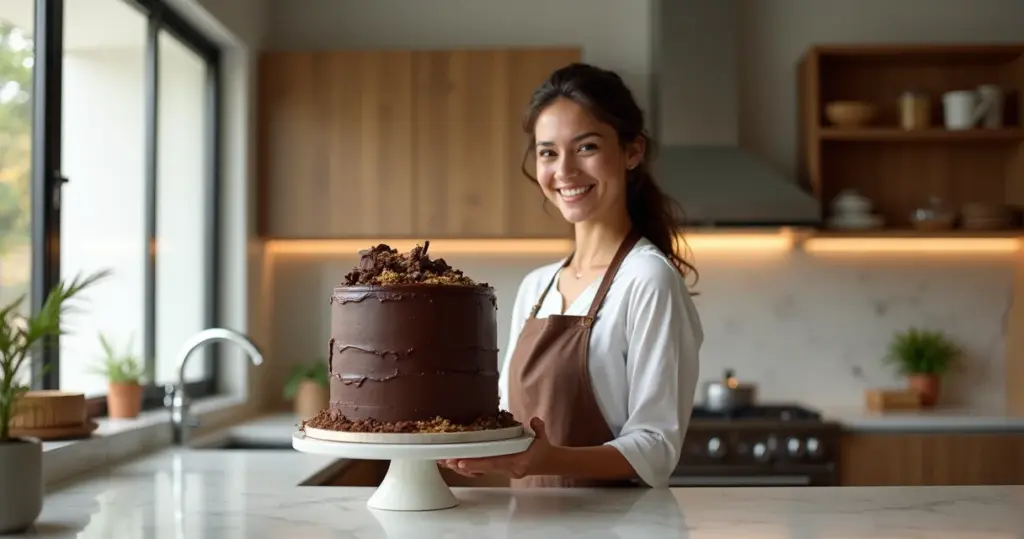 Bolo de Chocolate Cesar Yukio: Macio que derrete na boca em 1h40