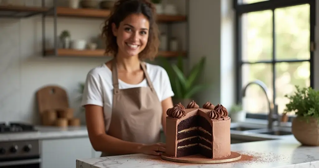 Bolo de chocolate com doce de leite que todo mundo pede a receita