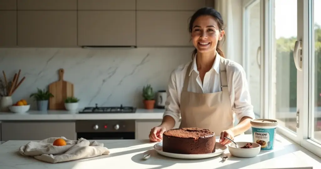 Bolo de Chocolate com YoPRO: Macio por 3 dias e pronto em 35 min