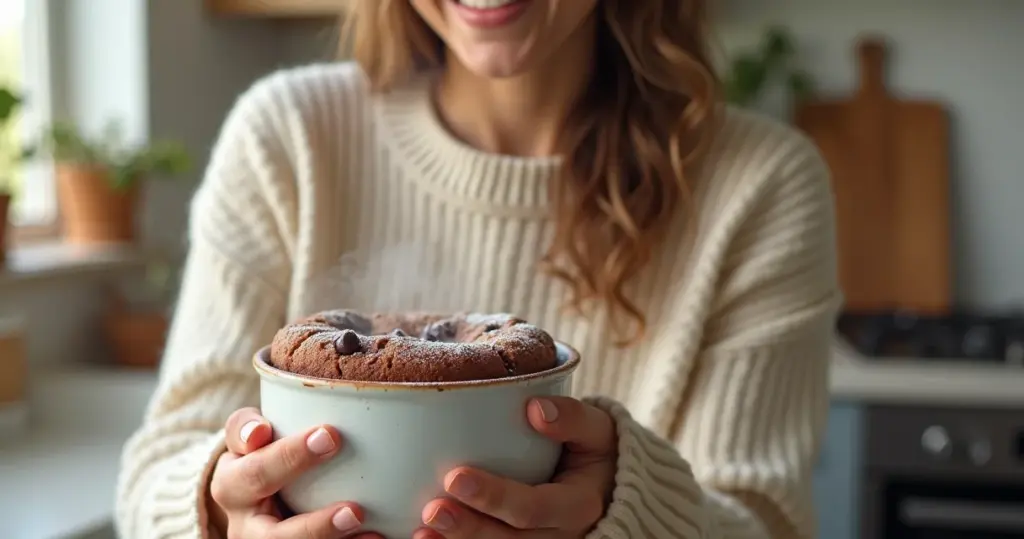 Bolo de Chocolate de Caneca Fofinho: Sem Ovo e Pronto em 5 Min