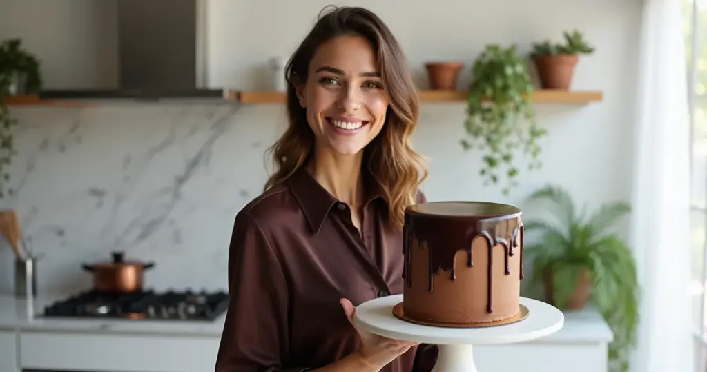 Bolo de Chocolate Esmalte: Receita Úmida e Brilhante em 1h20