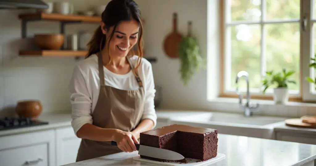 Bolo de Chocolate Forma Quadrada: Fatias Perfeitas e Maciez Garantida Bolo de Chocolate Forma Quadrada: Fatias Perfeitas e Maciez Garantida