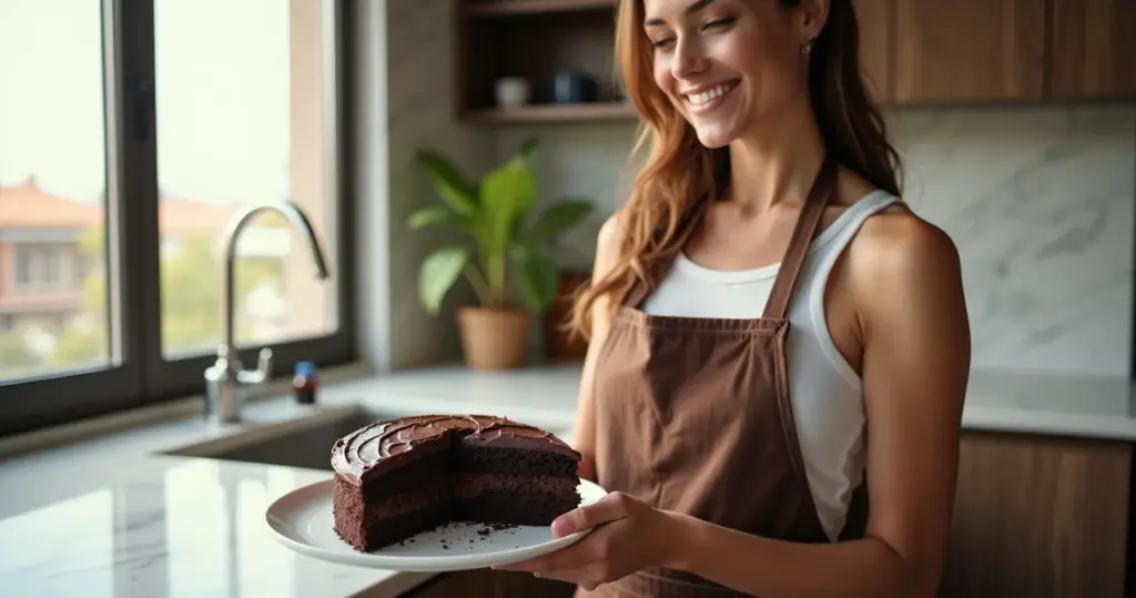 Bolo de Chocolate Húmido: A Técnica Que Derrete na Boca por 4 Dias