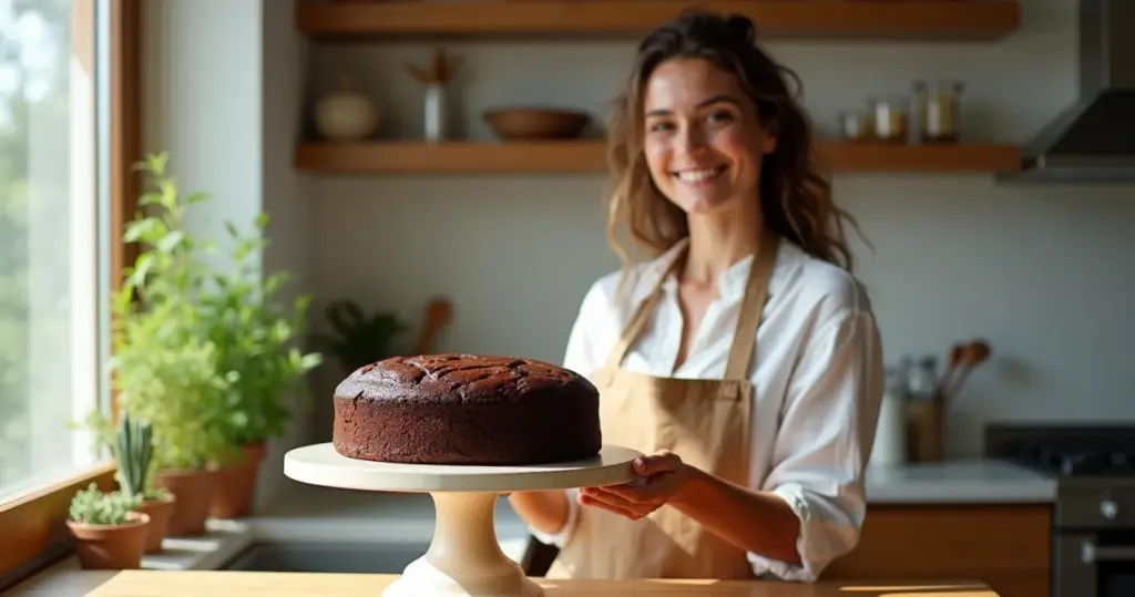 Bolo de chocolate húmido e fofinho de liquidificador com óleo que não resseca nunca