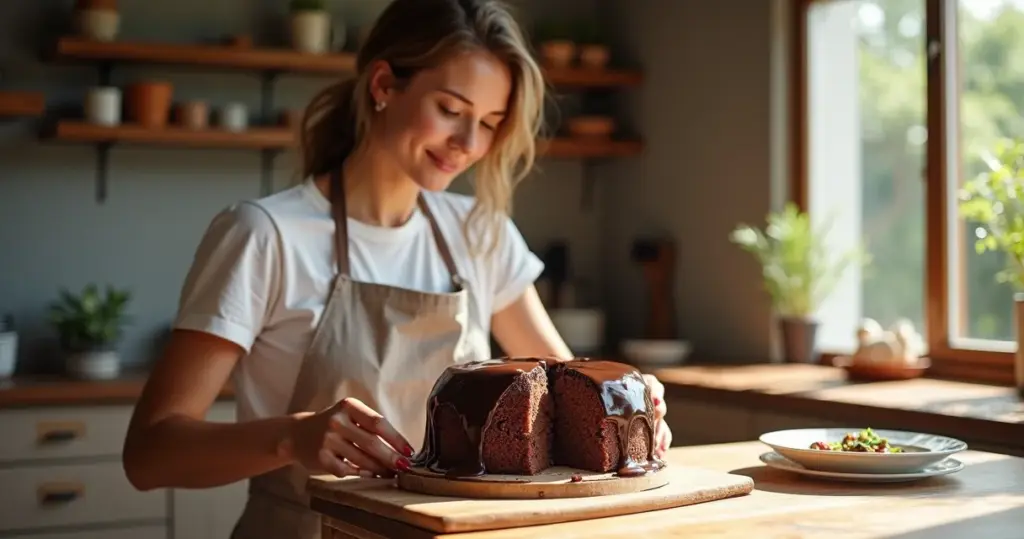 Bolo de Chocolate Integral Macio: A Receita que Derrete na Boca Bolo de Chocolate Integral Macio: A Receita que Derrete na Boca