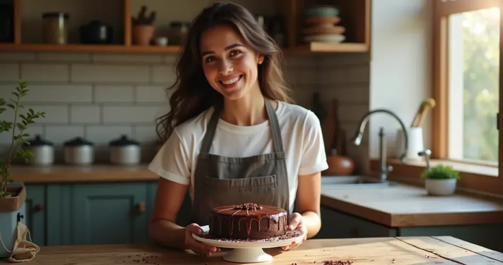 Bolo de Chocolate Invertido: Cobertura Pronta em 25 Minutos Bolo de Chocolate Invertido: Cobertura Pronta em 25 Minutos