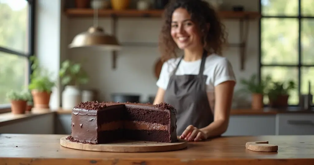Bolo de Chocolate Karen Munhoz: Fofo por 5 Dias e Perfeito para Recheios