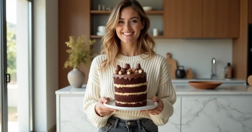 Bolo de Chocolate Kinder Bueno: Massa Úmida e Recheios Perfeitos em 1h30 Bolo de Chocolate Kinder Bueno: Massa Úmida e Recheios Perfeitos em 1h30