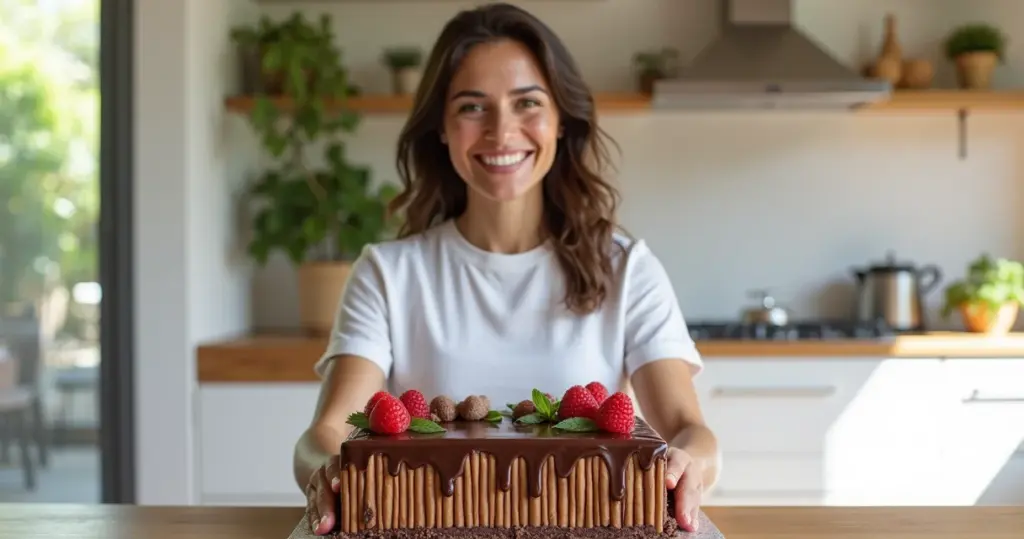 Bolo de Chocolate Kit Kat Quadrado: Mais Estável e Fácil de Montar