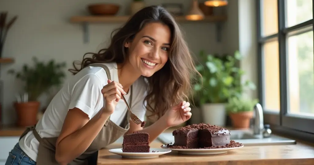 Bolo de Chocolate Light que Não Parece Dieta: Macio em 20 Min