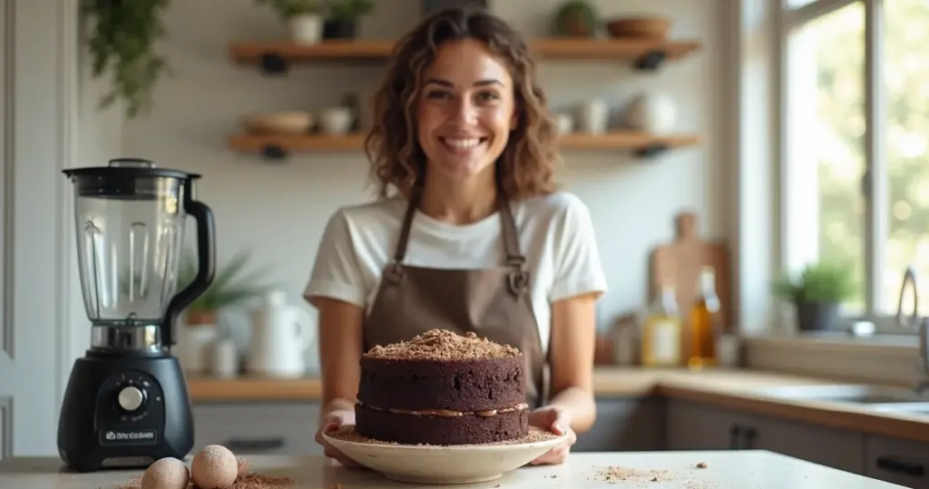 Bolo de Chocolate Liquidificador: Fofinho em 15 Minutos (Sem Errar!)