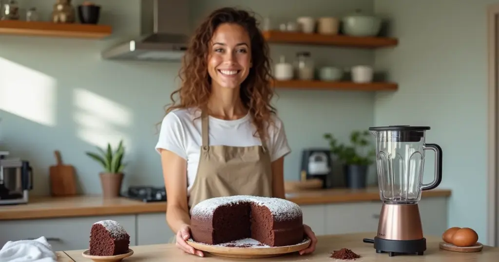 Bolo de Chocolate Liquidificador Simples: Fofinho e Úmido em 15 Minutos
