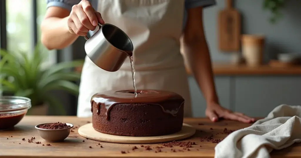 Bolo de Chocolate Macio: A Técnica da Água Quente Que Faz a Diferença Bolo de Chocolate Macio: A Técnica da Água Quente Que Faz a Diferença