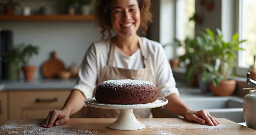 Bolo de Chocolate Maizena: Fofura que Derrete na Boca em 45 Min