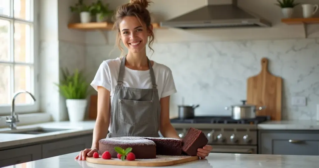 Bolo de chocolate massa pronta sem ovo: fica fofinho e úmido em 20 min
