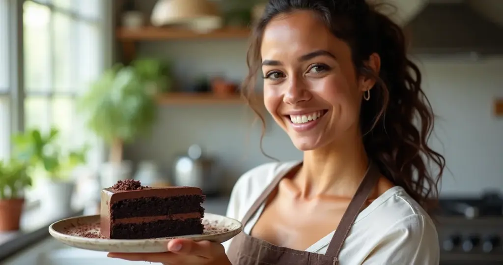 Bolo de Chocolate Matilda Úmido por 4 Dias: Técnica do Buttermilk