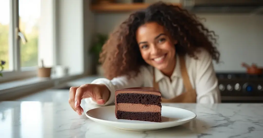 Bolo de Chocolate Mousse Perfeito: Textura Aveludada em 1h30 Bolo de Chocolate Mousse Perfeito: Textura Aveludada em 1h30
