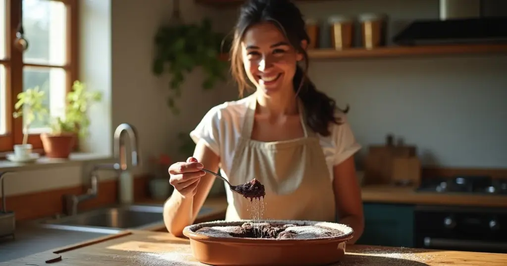 Bolo de chocolate na travessa: o molhadinho perfeito em 45 minutos