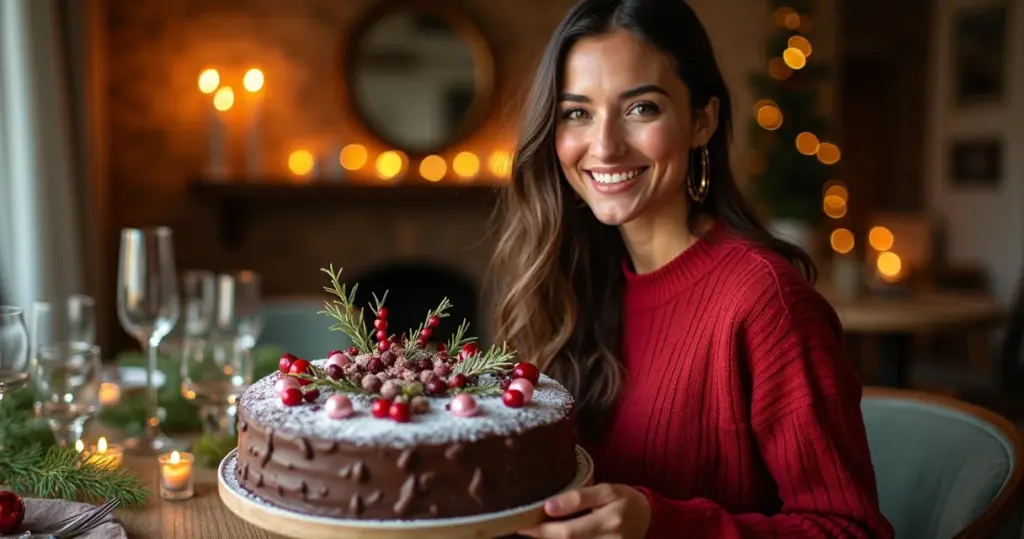 Bolo de Chocolate Natalino: A Sobremesa que Faz Sucesso na Ceia