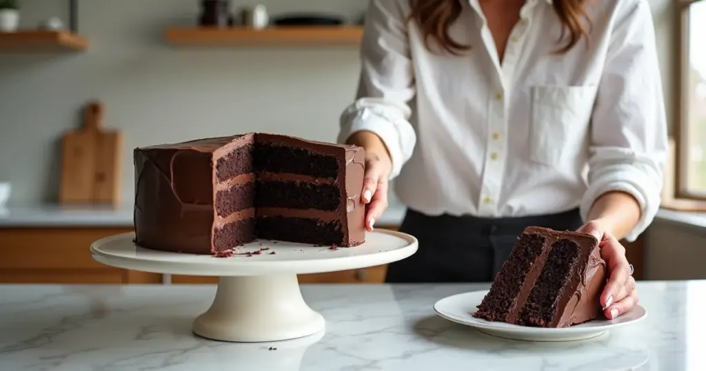 Bolo de Chocolate New York Times: A Técnica do Café Quente Que Cria Camada Cremosa