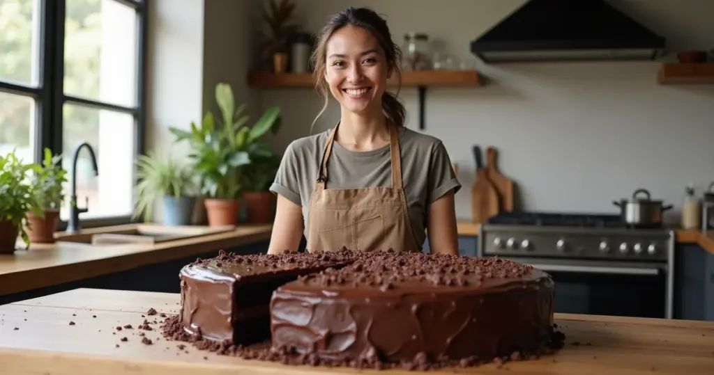 Bolo de Chocolate para 60 Pessoas: A Receita Que Não Queima Nem Fica Cru