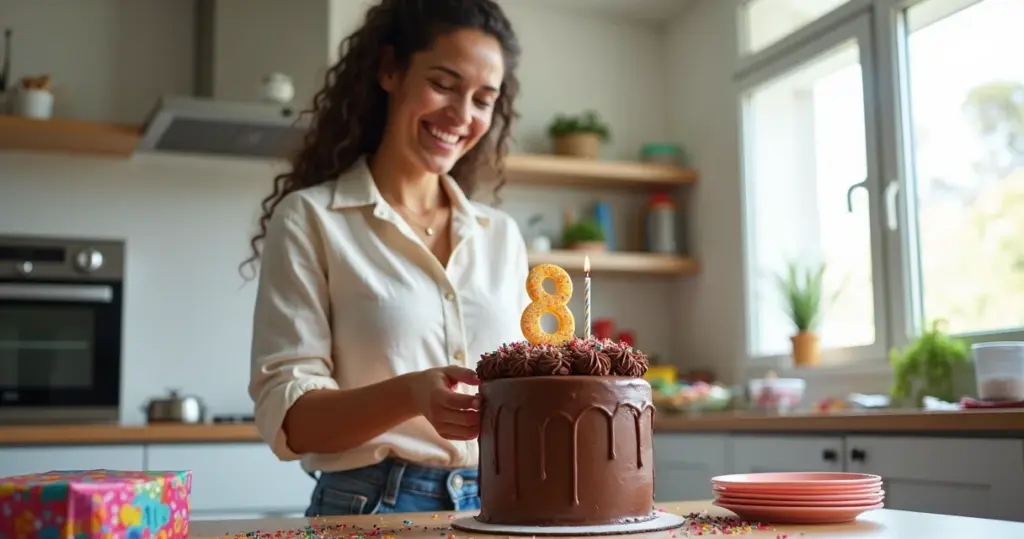 Bolo de Chocolate para Aniversário de 8 Anos: Massa Úmida em 1h30 Bolo de Chocolate para Aniversário de 8 Anos: Massa Úmida em 1h30