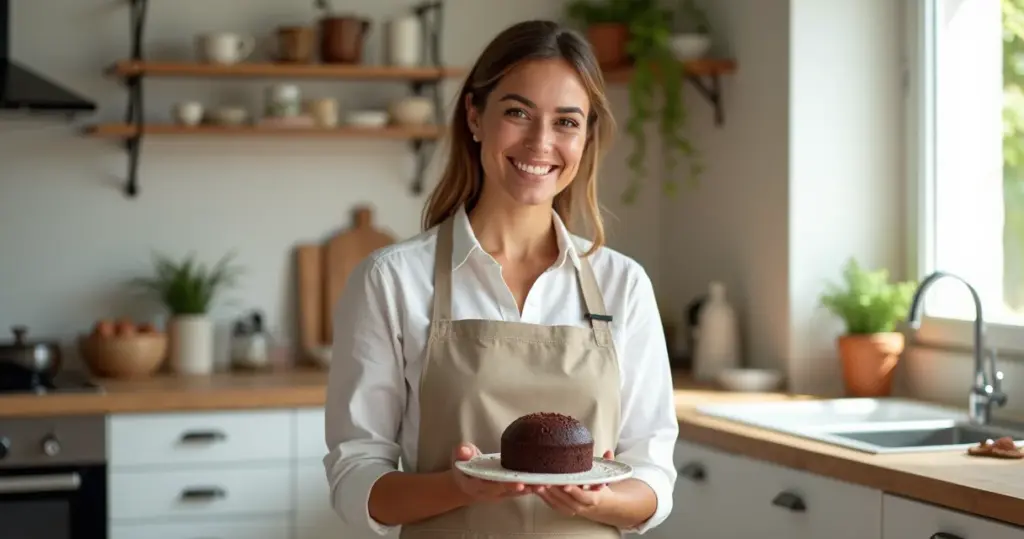 Bolo de Chocolate Pequeno: Prático, Rápido e Sem Desperdício Bolo de Chocolate Pequeno: Prático, Rápido e Sem Desperdício