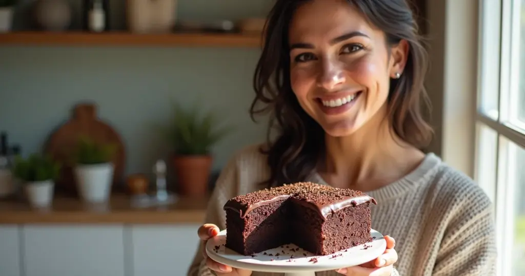 Bolo de Chocolate Quadrado com Granulado: A Receita que Vai Virar Tradição na Sua Casa