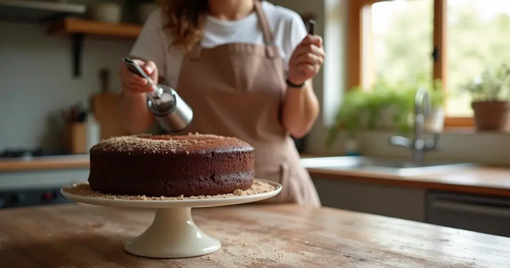 Bolo de Chocolate Rápido: Fofinho e Pronto em 45 Minutos (Técnica do Liquidificador)