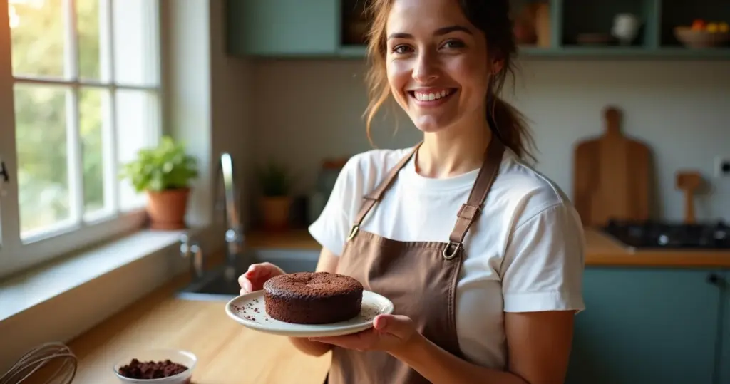 Bolo de Chocolate Receita Pequena: Feito em 15 Min, Sem Desperdício Bolo de Chocolate Receita Pequena: Feito em 15 Min, Sem Desperdício
