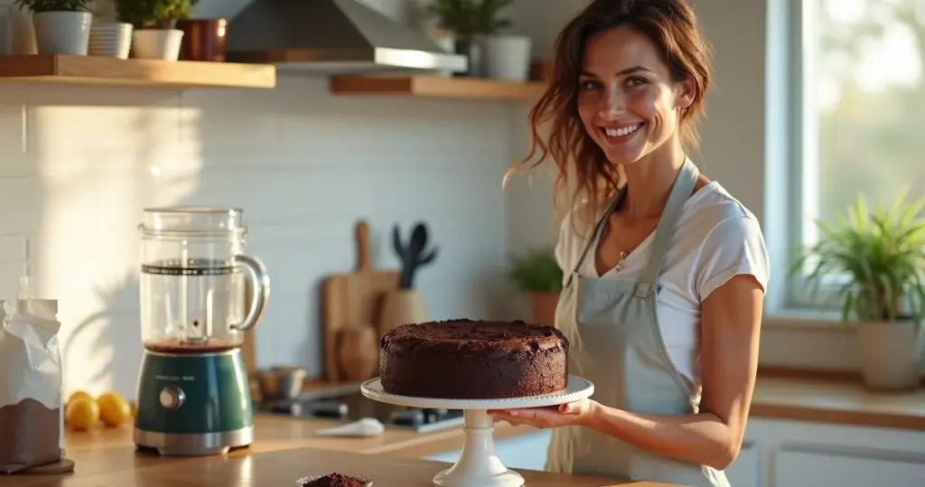 Bolo de Chocolate Tudo Gostoso Liquidificador: Fofinho e Perfeito em 15 Min