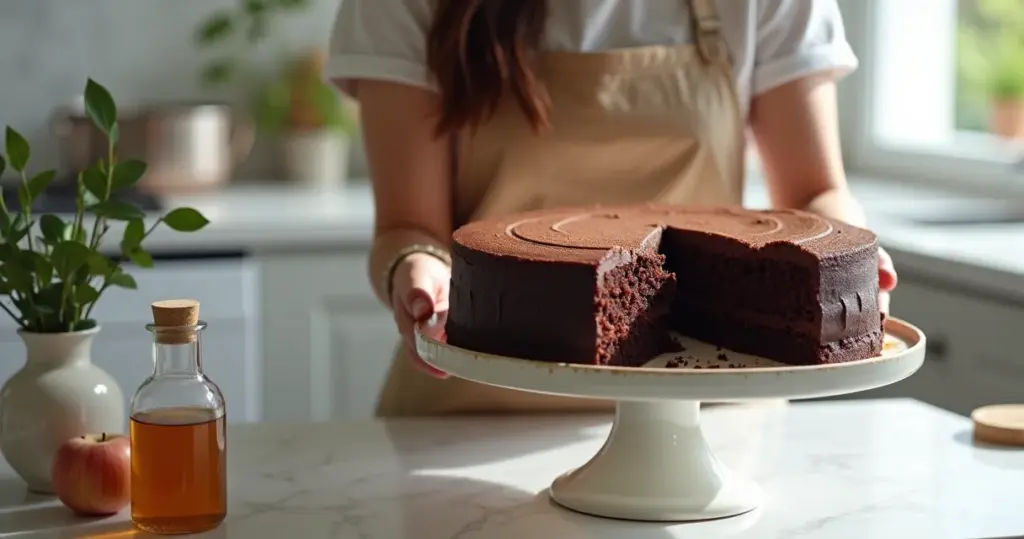 Bolo de Chocolate Vegano Fofinho: O Truque do Vinagre Que Ninguém Conta Bolo de Chocolate Vegano Fofinho: O Truque do Vinagre Que Ninguém Conta