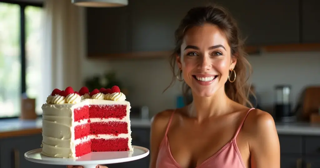 Bolo de Chocolate Vermelho Perfeito: Textura Que Derrete na Boca