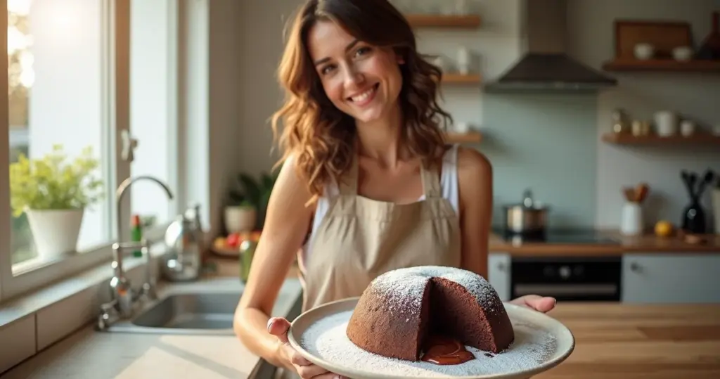 Bolo de Chocolate Vulcão com Leite Ninho: Faça em 1h30 e Impressione